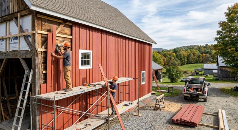 Barn Siding Installation in Kings Mountain, NC