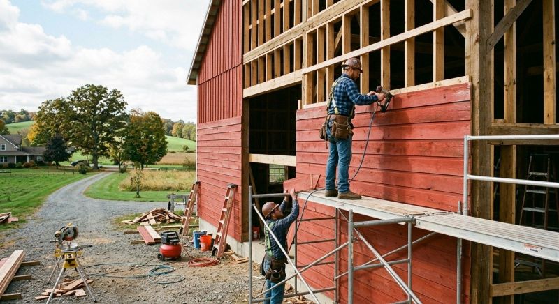 Barn Siding Installation in Maiden, NC