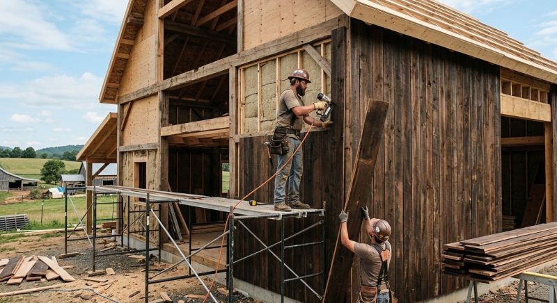 Batten Siding Installation in Clover, SC