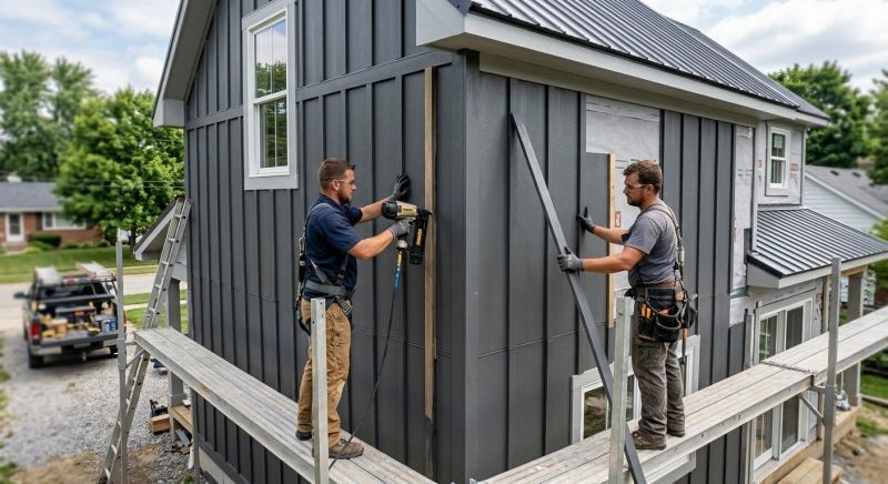 Batten Siding Installation in Denver, NC