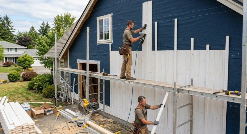 Batten Siding Installation in Gaston County, NC