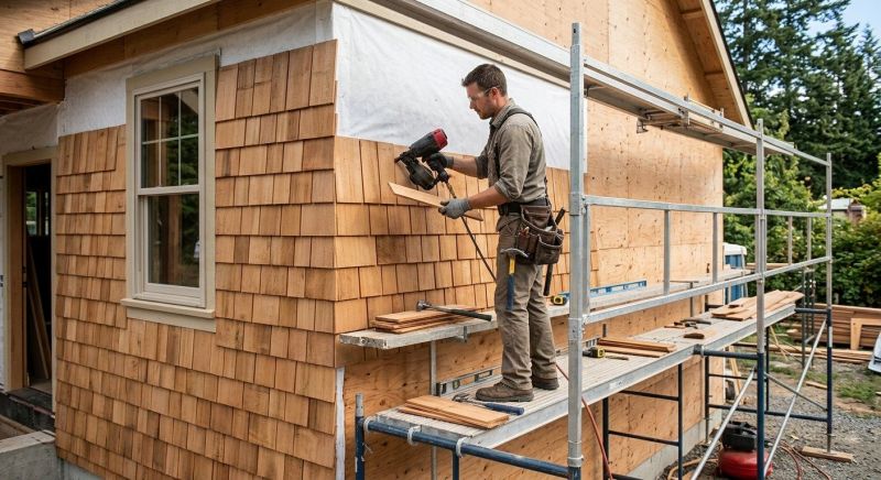 Cedar Siding Installation in Bessemer City, NC