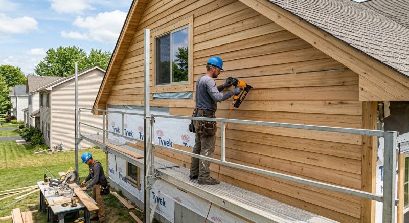 Cedar Siding Installation in Gastonia, NC
