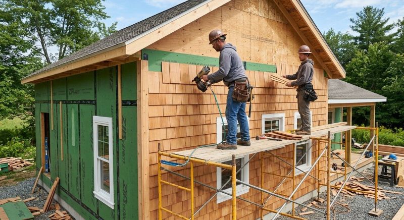 Cedar Siding Installation in Lincolnton, NC