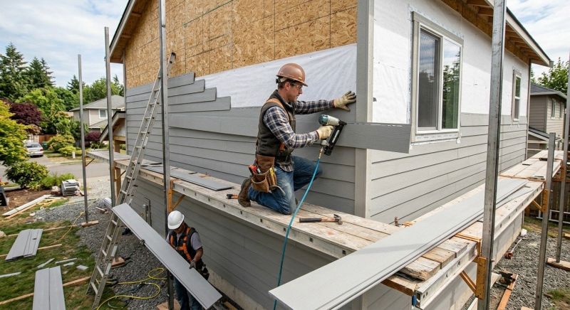 Cement Siding Installation in Belmont, NC