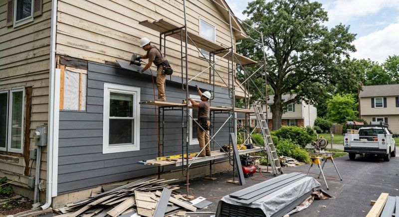 Cement Siding Installation in Denver, NC