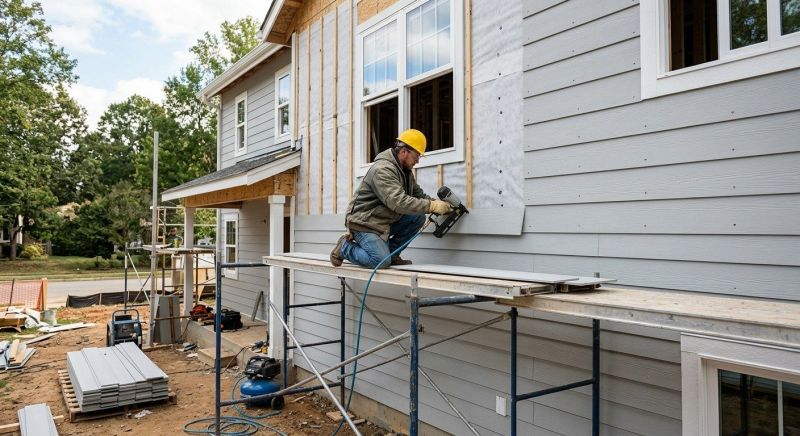 Cement Siding Installation in Lincolnton, NC