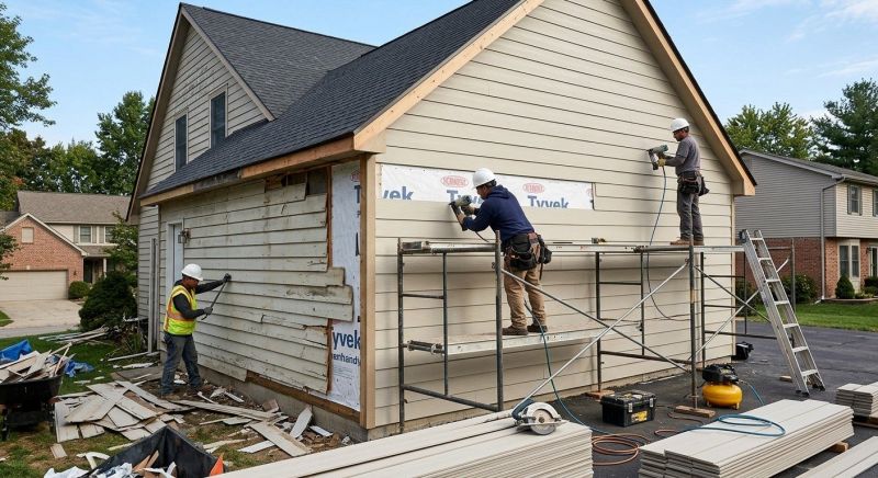 Cement Siding Replacement in Denver, NC