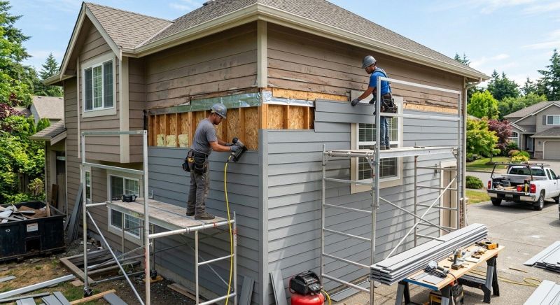 Cement Siding Replacement in York County, SC