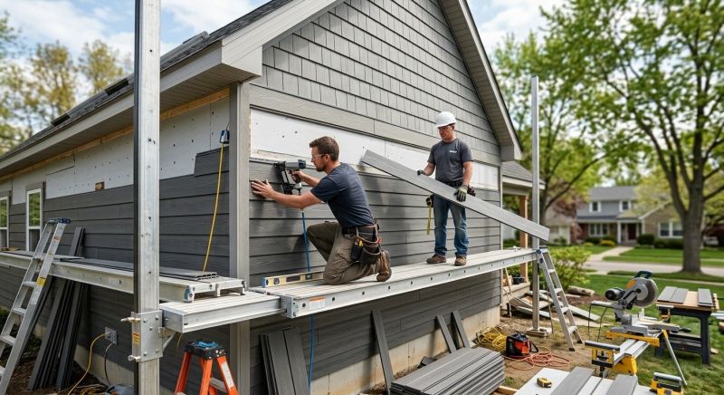 Composite Siding Installation in Gaston County, NC