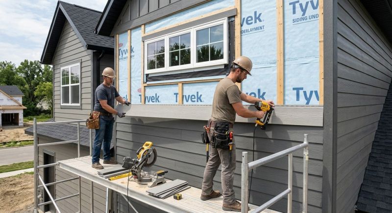 Composite Siding Installation in Lincolnton, NC
