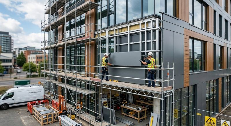 Facade Cladding Installation in Gaston County, NC