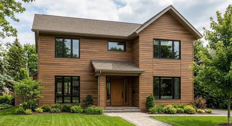 Faux Wood Siding Installation in York, SC