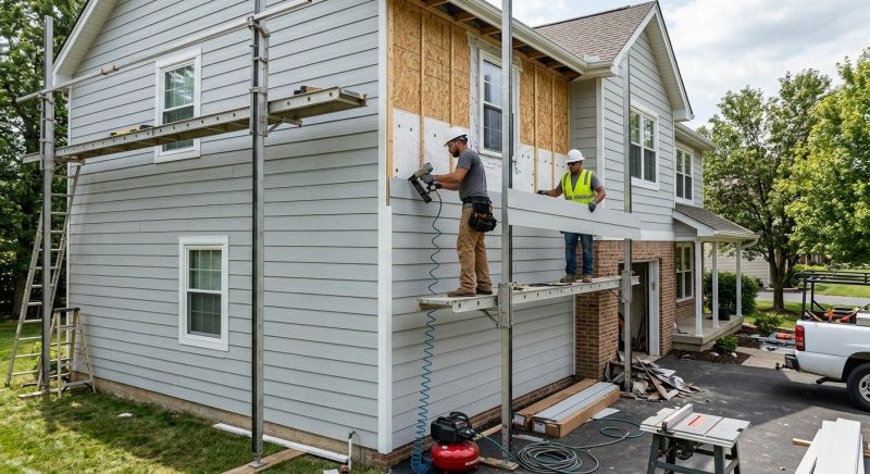 Fiber Cement Installation in Iron Station, NC