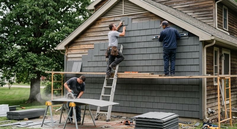 Fiber Siding Installation in Iron Station, NC