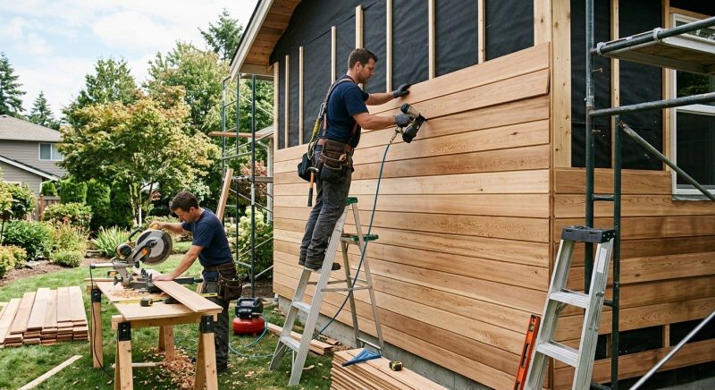 Hardwood Siding Installation in Bessemer City, NC