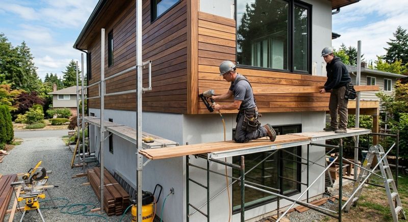Hardwood Siding Installation in Fort Mill, SC