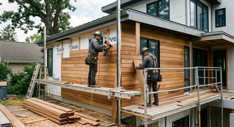 Hardwood Siding Installation in Gaston County, NC