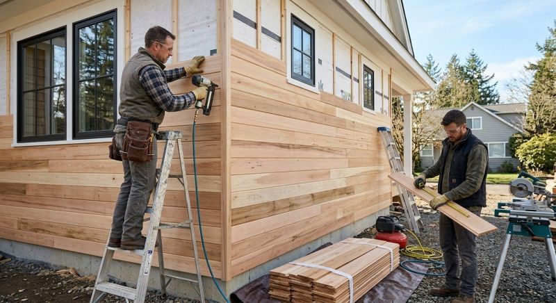 Hardwood Siding Installation in Maiden, NC