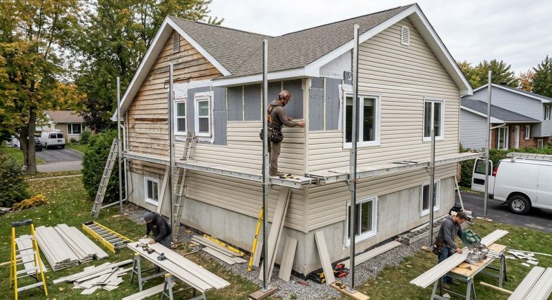Insulated Siding Installation in Iron Station, NC