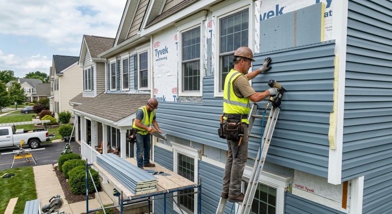 Insulated Siding Installation in Lincoln County, NC