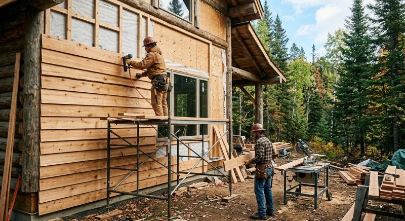 Log Home Siding Installation in Gaston County, NC