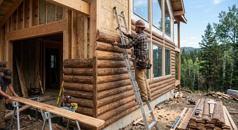 Log Siding Installation in Dallas, NC