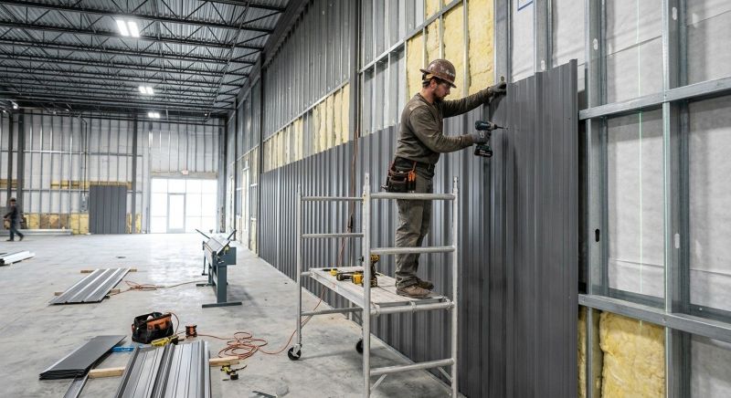 Metal Barn Siding Installation in Gaston County, NC
