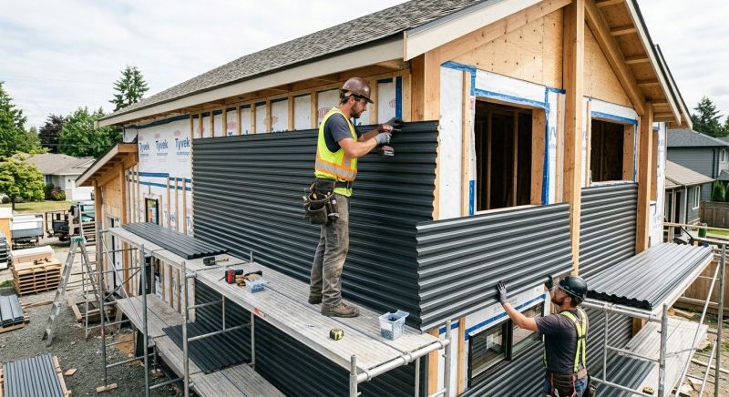 Metal Siding Installation in Belmont, NC