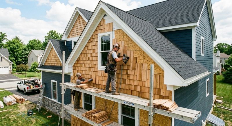 Shake Siding Installation in Denver, NC