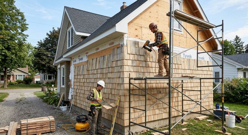 Shake Siding Installation in York, SC