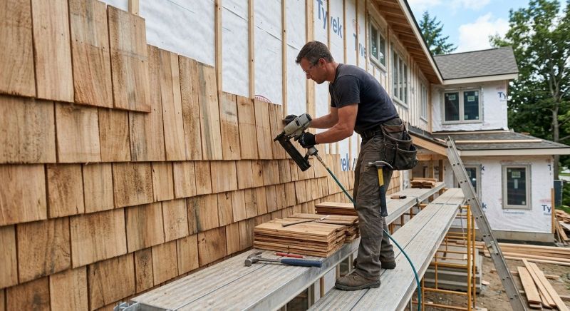 Shingle Siding Installation in Gaston County, NC