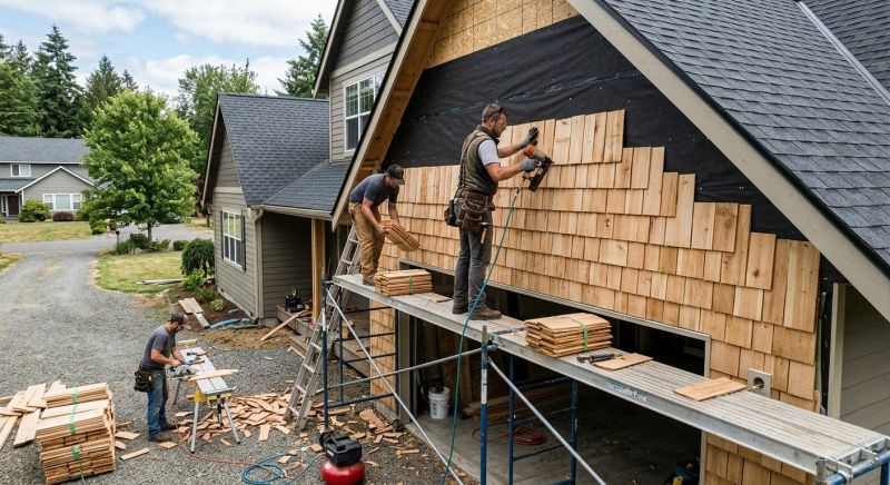 Shingle Siding Installation in Gaston County, NC