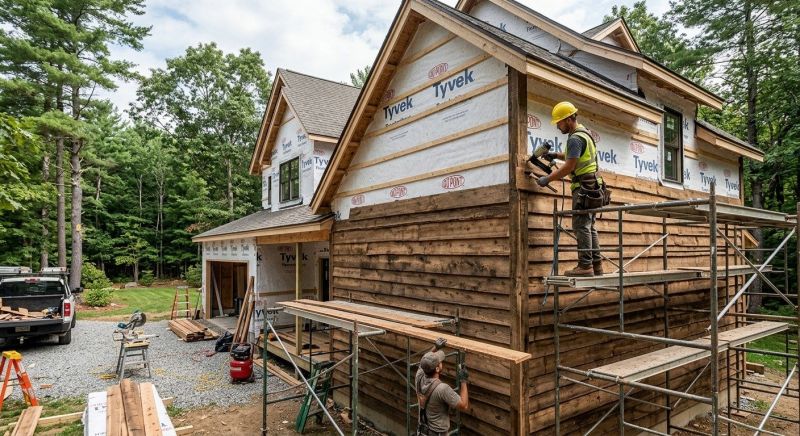 Wood Barn Siding Installation in Gaston County, NC