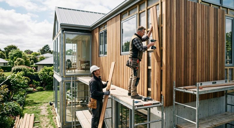 Wood Cladding Installation in Clover, SC