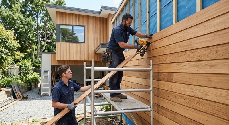 Wood Cladding Installation in Clover, SC
