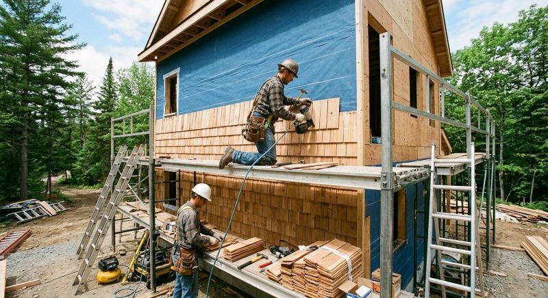Wood Shake Siding Installation in Gaston County, NC