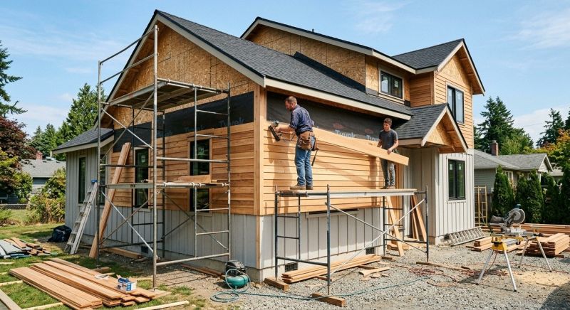 Wood Siding Installation in Denver, NC