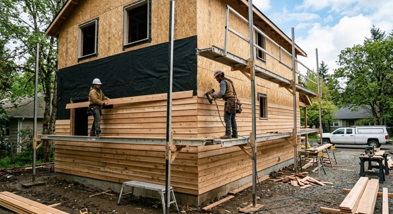 Wood Siding Installation in Gastonia, NC