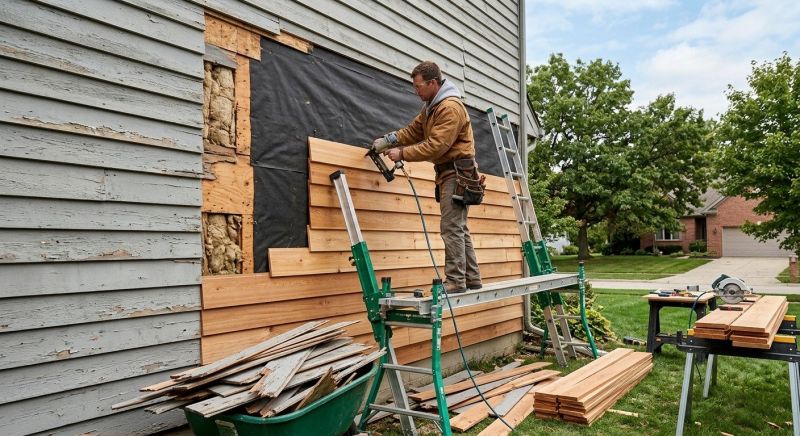 Wood Siding Installation in Gastonia, NC