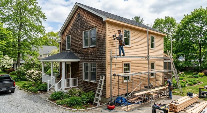 Wood Siding Replacement in Denver, NC