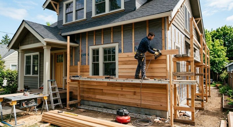 Wood Siding Replacement in Iron Station, NC