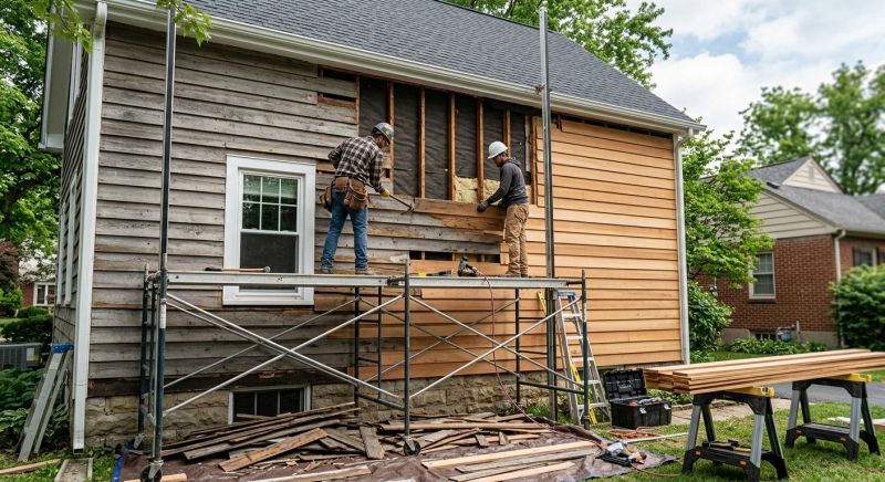 Wood Siding Replacement in Rock Hill, SC
