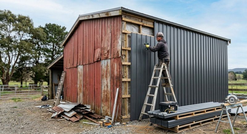 Metal Siding Replacement